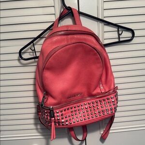 Michael Kors Pink Studded Backpack